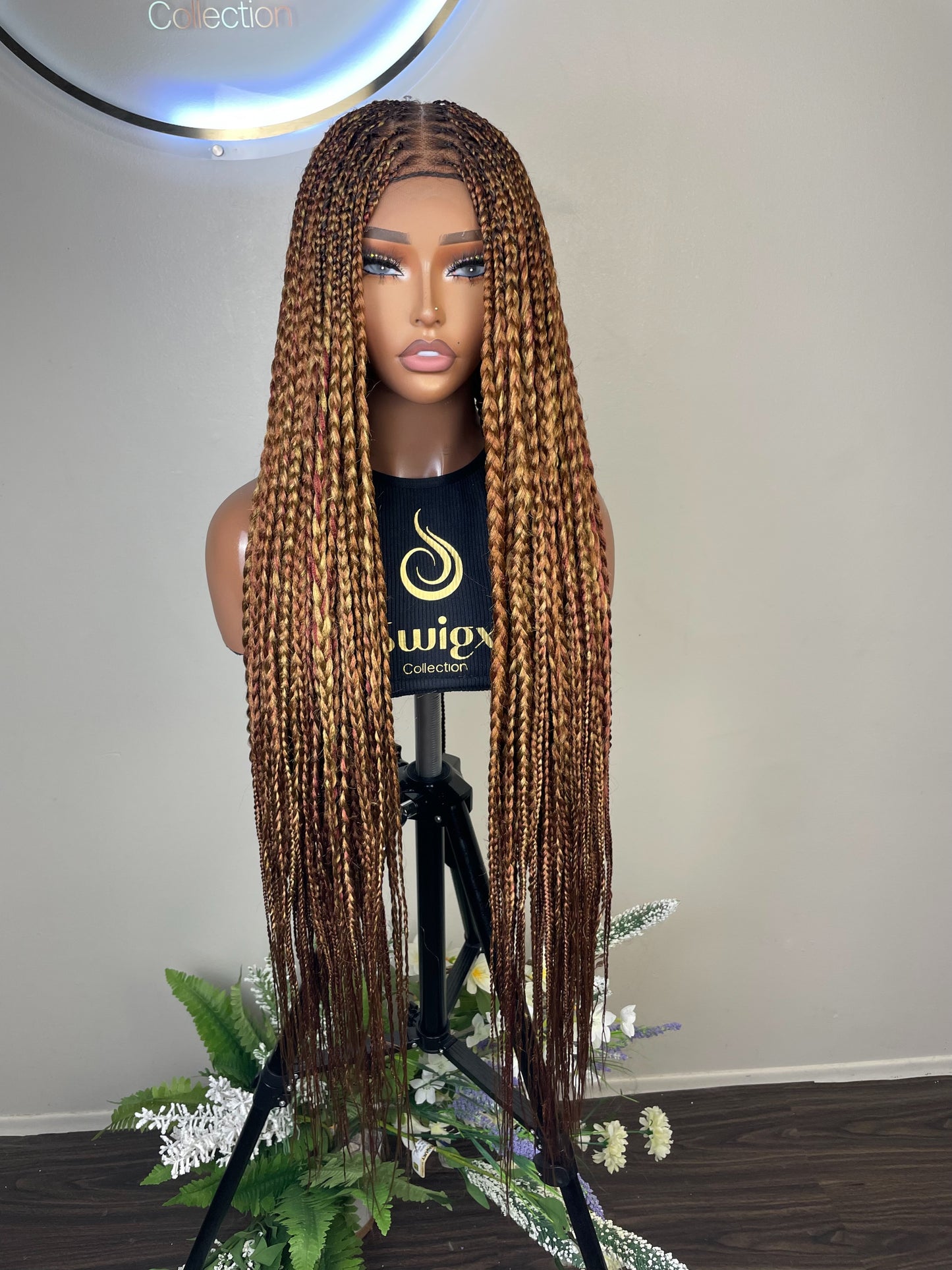 Multicoloured Small Loose Braids