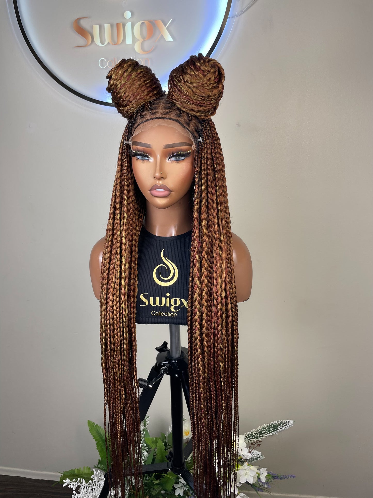Multicoloured Small Loose Braids