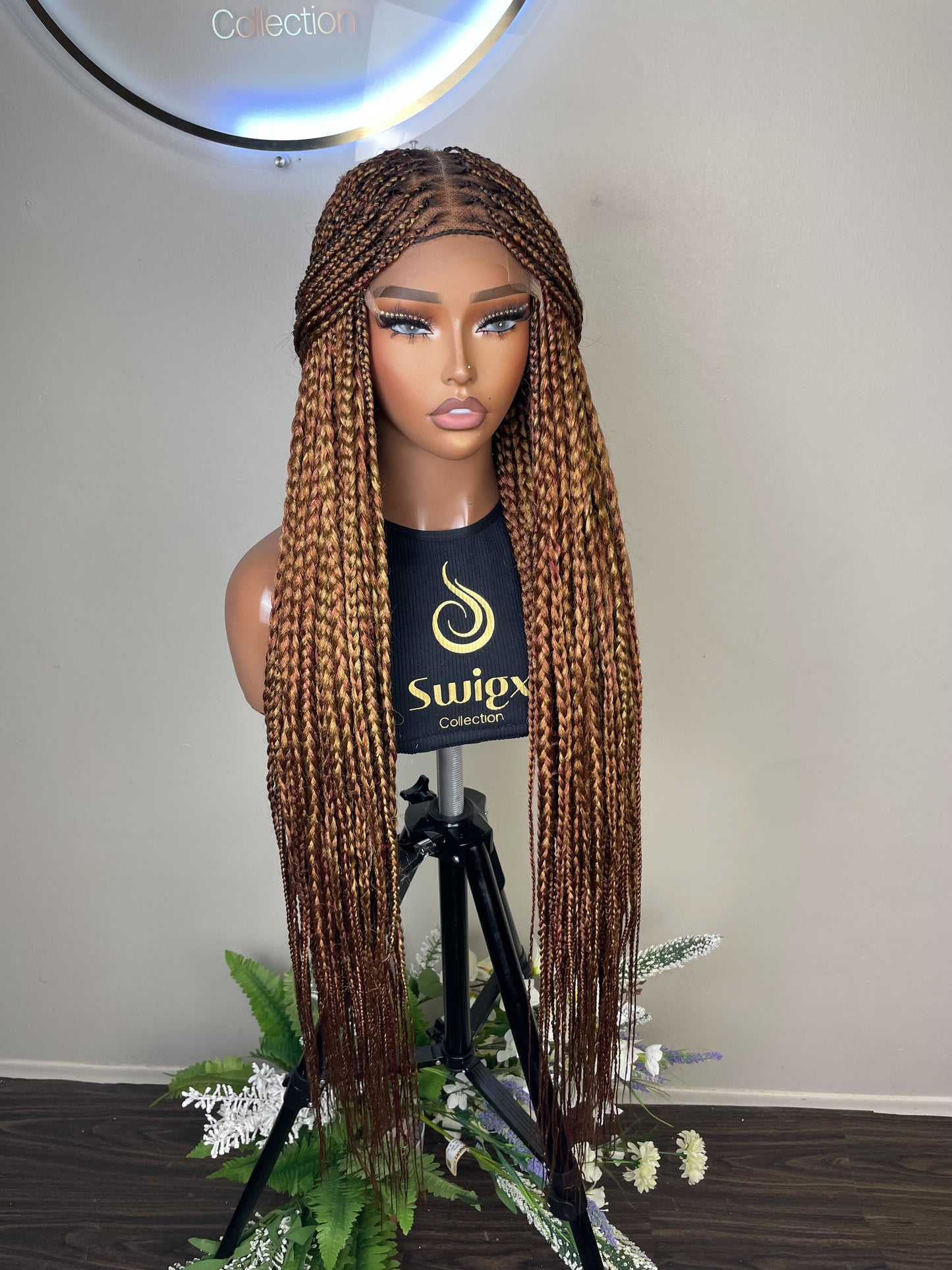 Multicoloured Small Loose Braids