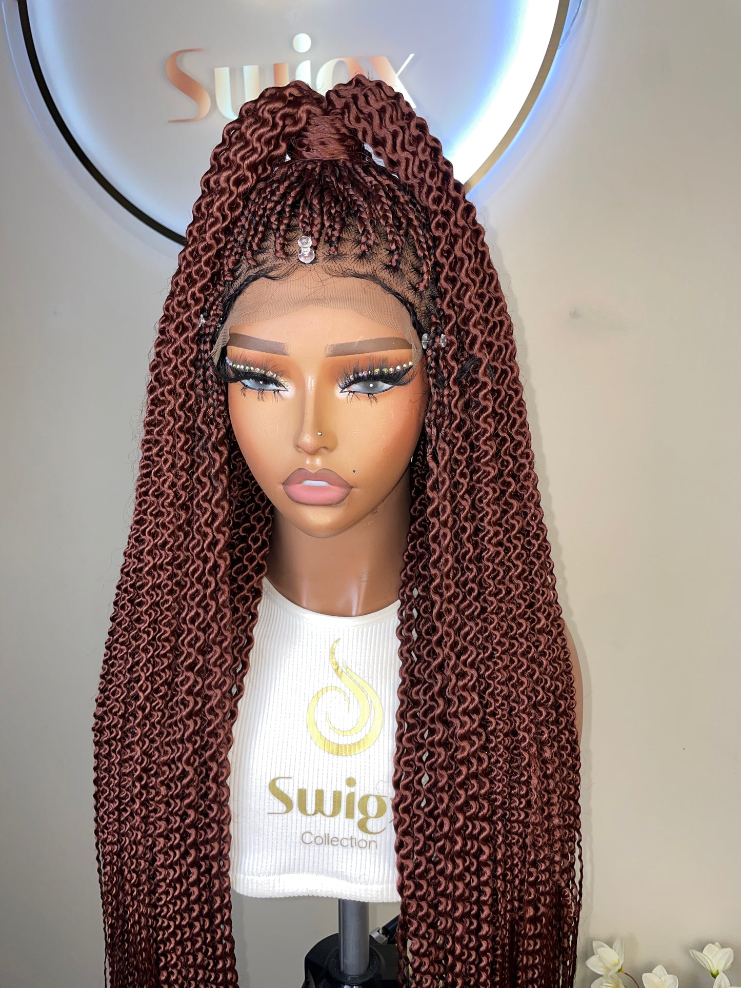 Spiral Knotless Braids