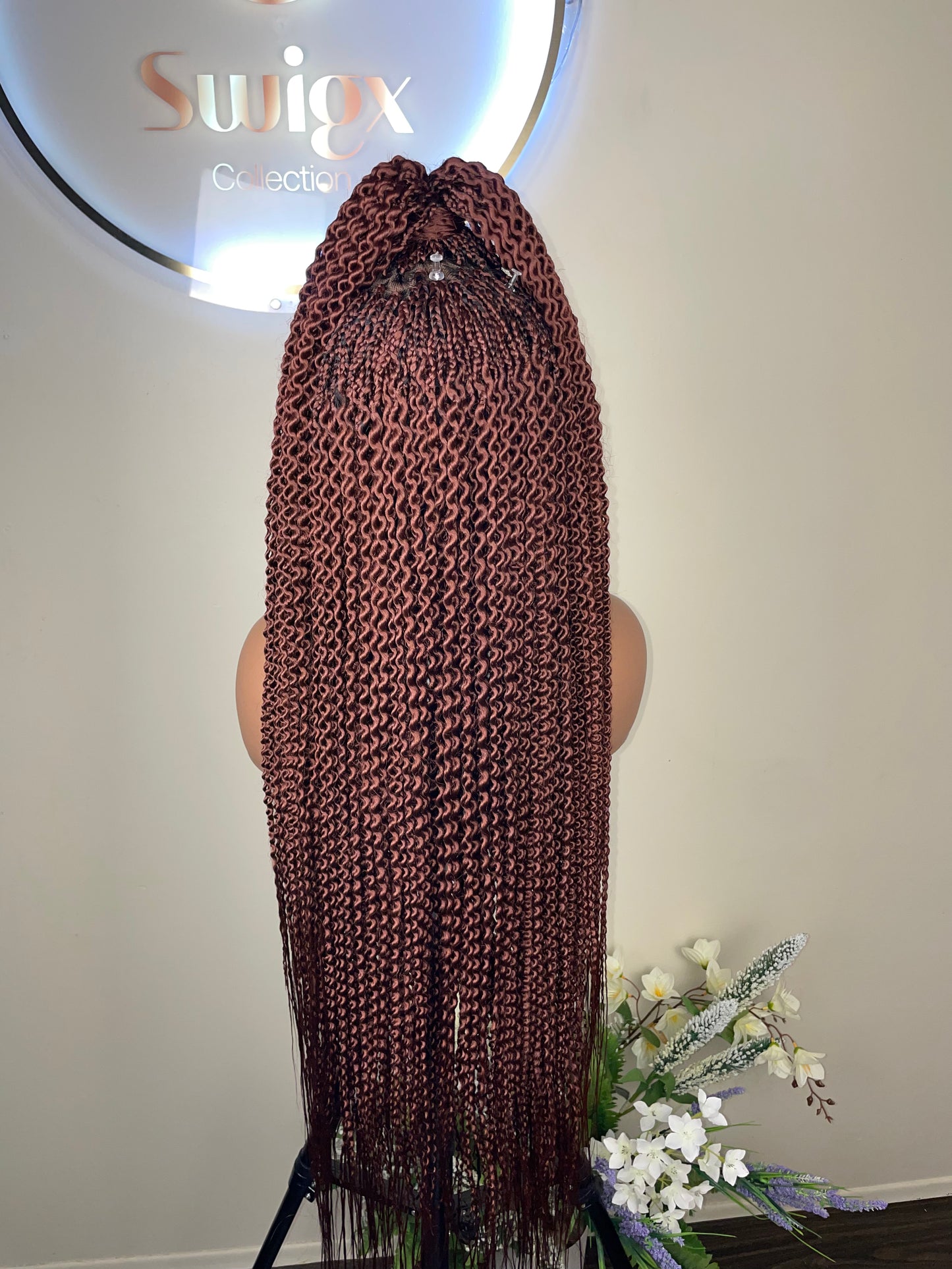 Spiral Knotless Braids