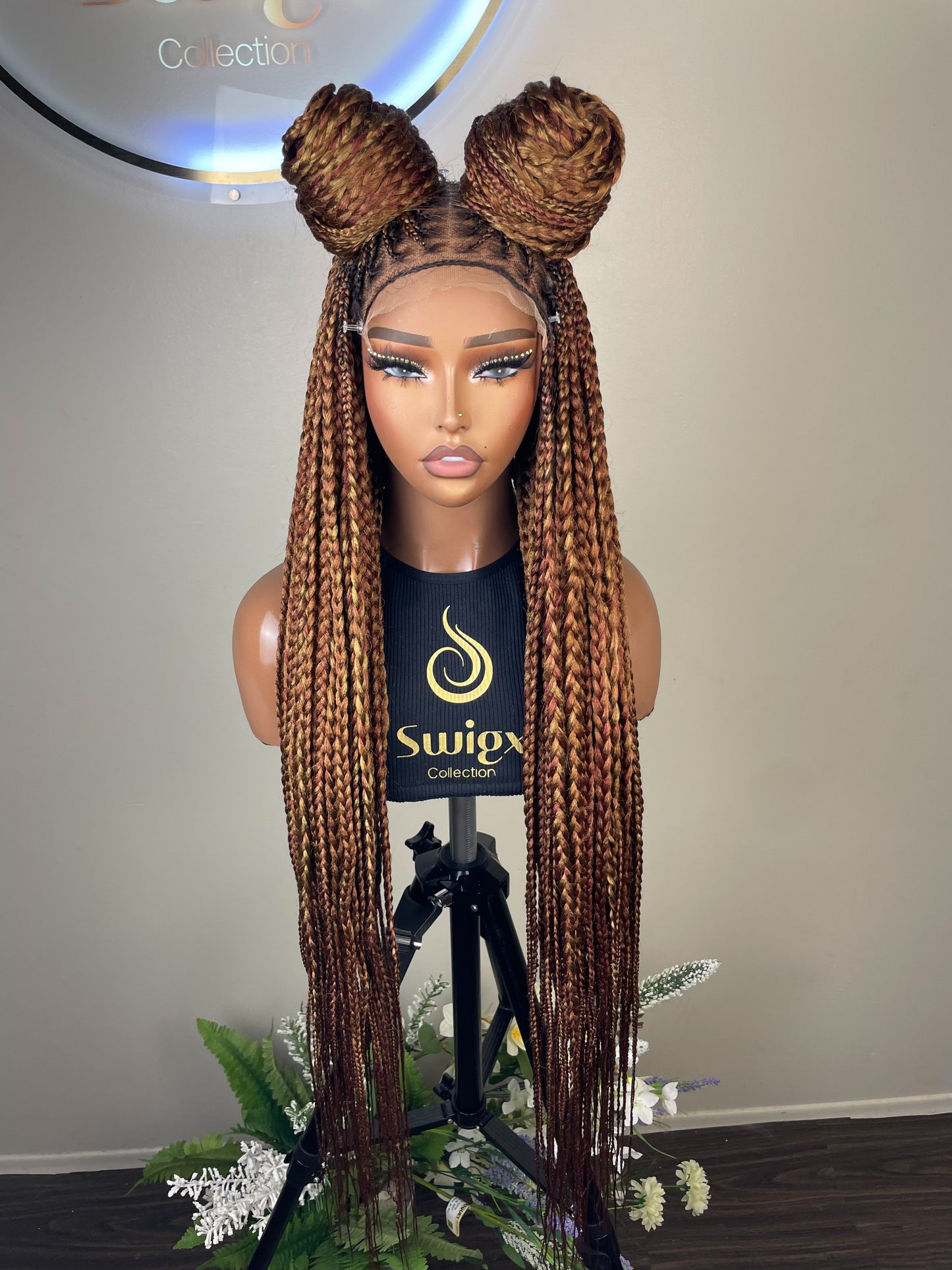 Multicoloured Small Loose Braids